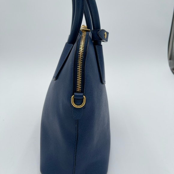Prada Blue Women's Saffiano Leather - Picture 8 of 11